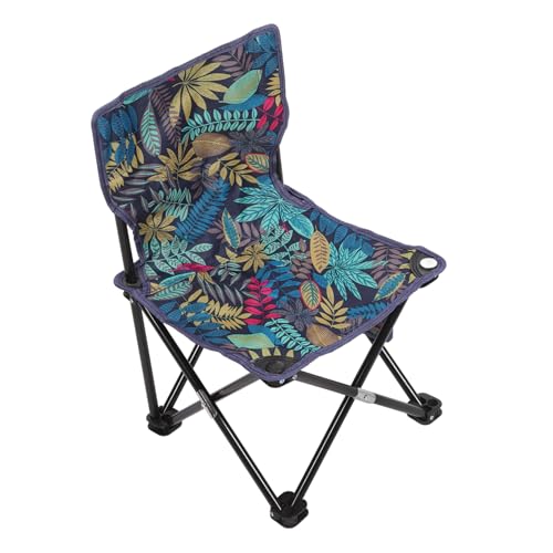 HANABASS Leichter Klappstuhl Camping Tragbarer Faltstuhl für Outdoor Stabiler Angelstuhl Robustem Material Kompakter Gartenstuhl für Erwachsene Faltbarer Stuhl für Reisen von HANABASS