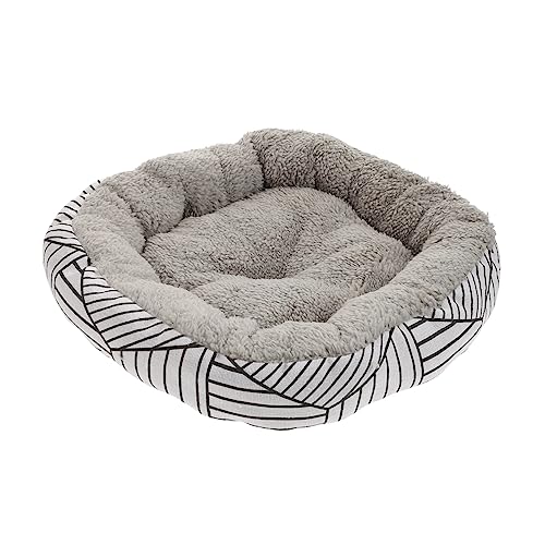 HANABASS Lammfleece Hundebett Warmes Haustierbett für Hunde Katzen Waschbar Schlafnest für Zuhause Tragbare Haustiermatte Winter Haustierunterlage HANABASS Lammfleece Hundebett Warmes Haustierbett für Hunde Katzen Waschbar Schlafnest für Zuhause Tragbare Haustiermatte Winter Haustierunterlage von HANABASS