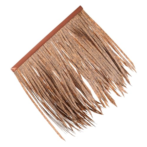 HANABASS Künstliche Strohdach dacheindeckung Simuliertes Reetdach Feuerhemmend UV beständig für Gartenhaus Pavillon Terrasse Wetterfest DIY Gartendekor Natürliche Optik HANABASS Künstliche Strohdach dacheindeckung Simuliertes Reetdach Feuerhemmend UV beständig für Gartenhaus Pavillon Terrasse Wetterfest DIY Gartendekor Natürliche Optik von HANABASS