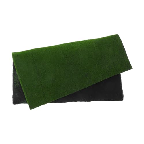 HANABASS Künstlicher Moos Teppich Realistisch Aussehender Grüner Grasmatte Vielseitig für Garten Balkon Terrasse Indoor Outdoor Dekorativ Langlebig und Umweltfreundlich von HANABASS
