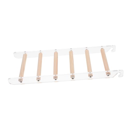 HANABASS Mehrschichtige Vogel und Hamster Kletterleiter aus Robustem Material Multifunktionales Haustierspielzeug für Wellensittiche Papageien und Kleintiere Sicher und Langlebig für HANABASS Mehrschichtige Vogel und Hamster Kletterleiter aus Robustem Material Multifunktionales Haustierspielzeug für Wellensittiche Papageien und Kleintiere Sicher und Langlebig für von HANABASS