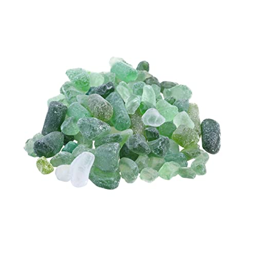 HANABASS Natürliche Kristallsteine Unregelmäßige Form Polierte Dekosteine für Aquarium Blumentopf Garten Vielseitige Kieselsteine für DIY Fischfreundlich Langlebig und Leicht zu Reinigen von HANABASS