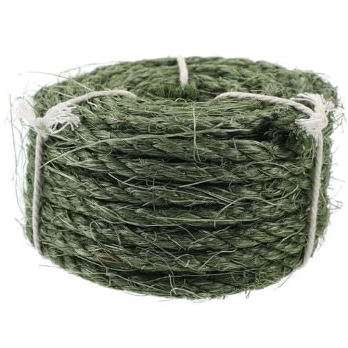 HANABASS Natürliche Sisal Kratzseil Verschleißfestes Austauschbares Katzen Kratzpfosten Ersatzseil Robustes Haushalts Hanfseil für DIY Katzenkratzbaum Reparatur und Möbelschutz HANABASS Natürliche Sisal Kratzseil Verschleißfestes Austauschbares Katzen Kratzpfosten Ersatzseil Robustes Haushalts Hanfseil für DIY Katzenkratzbaum Reparatur und Möbelschutz von HANABASS