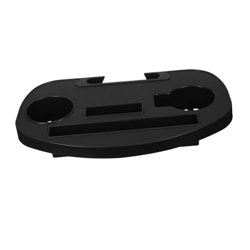 HANABASS Outdoor Liegestuhl Zubehör Großer Kunststoff Tablett Getränkehalter Stabiler Becherhalter Organizer für Camping Strand Sonnenbaden Tragbar Spillproof von HANABASS