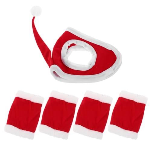 HANABASS Pferde-kostüm Weichem Pferdehut und Robusten Beinwickeln Festliche Pferde-Accessoires für Weihnachtsfeier Paraden und Training Komfortabel und Strapazierfähig von HANABASS