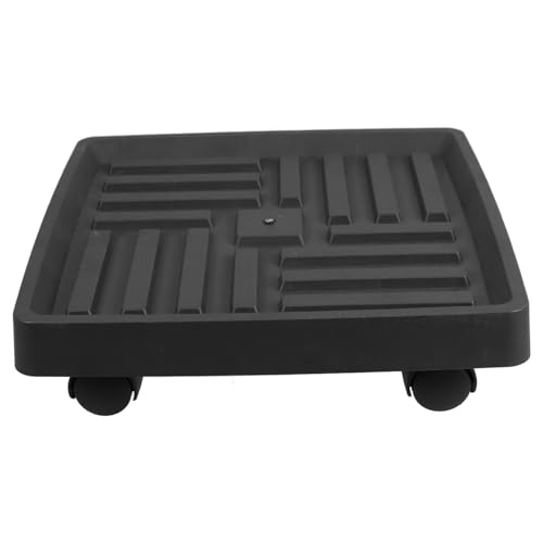 HANABASS Pflanzenroller mit Rädern Robuster Pflanzenuntersetzer aus PP mit Hoher Tragkraft Flexibel und Wiederverwendbar Praktischer Pflanzkübelwagen für Garten Terrasse und Balkon Passend von HANABASS