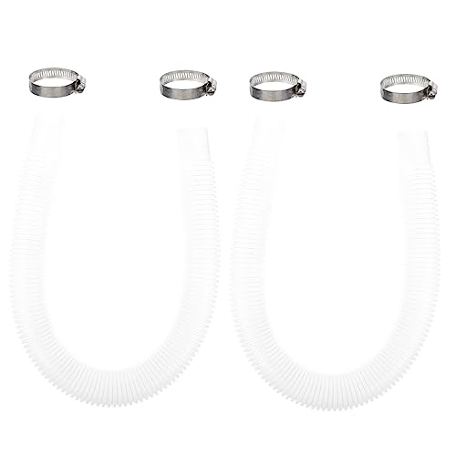 HANABASS Poolschlauch für Filterpumpe Flexible Wasserschläuche mit Clips Passend für Intex Gallonen Pools Hochwertige Poolzubehör Lösung von HANABASS