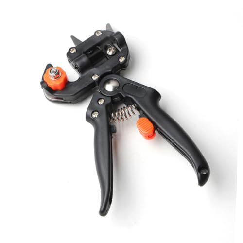 HANABASS Professionelles Gartengrafting Set mit Langlebiger Stahlklinge Schnellem Schnitt Ergonomischem Griff Inklusive Grünem Schutzfilm und Praktischer Tragetasche für Obstbaumveredelung von HANABASS