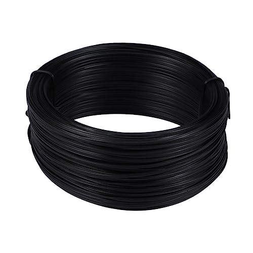 HANABASS Pvc beschichteter Bindedraht Schwarz Flexibler Garten draht mit Robustem Eisenkern Vielseitig für Blumenarrangements Kränze Pflanzenbindung und Bastelprojekte Geeignet HANABASS Pvc beschichteter Bindedraht Schwarz Flexibler Garten draht mit Robustem Eisenkern Vielseitig für Blumenarrangements Kränze Pflanzenbindung und Bastelprojekte Geeignet von HANABASS