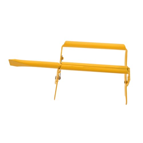 HANABASS Rahmenhalter aus Edelstahl Ergonomischer Imker Rahmenheber mit Leichtem Design und Vibrationsarmem Griff Kompatibel für Standard Bienenstöcke Vielseitiges Bienenzuchtzubehör von HANABASS
