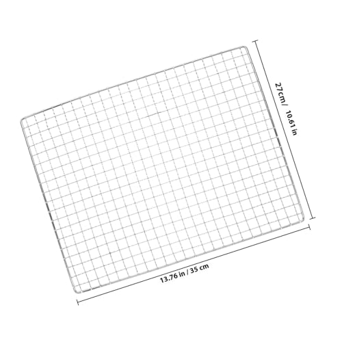 HANABASS Rechteckiges Bbq Grillrost aus Robustem Eisen Praktische Grillfläche für Gleichmäßiges Garen Vielseitiges Barbecue Zubehör für Outdoor und Picknick Einfache Handhabung HANABASS Rechteckiges Bbq Grillrost aus Robustem Eisen Praktische Grillfläche für Gleichmäßiges Garen Vielseitiges Barbecue Zubehör für Outdoor und Picknick Einfache Handhabung von HANABASS