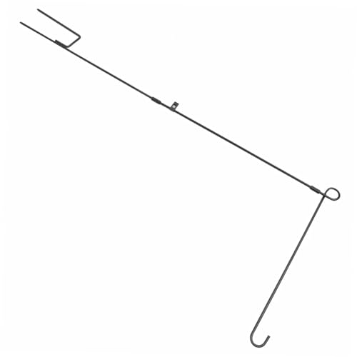 HANABASS Robuster Gartenflaggenständer Schwarzem Lackiertem Langlebiger Outdoor Flaggenhalter mit Stabiler Befestigung und Clip Wetterfester Fahnenmast für Garten und Saisonflaggen HANABASS Robuster Gartenflaggenständer Schwarzem Lackiertem Langlebiger Outdoor Flaggenhalter mit Stabiler Befestigung und Clip Wetterfester Fahnenmast für Garten und Saisonflaggen von HANABASS