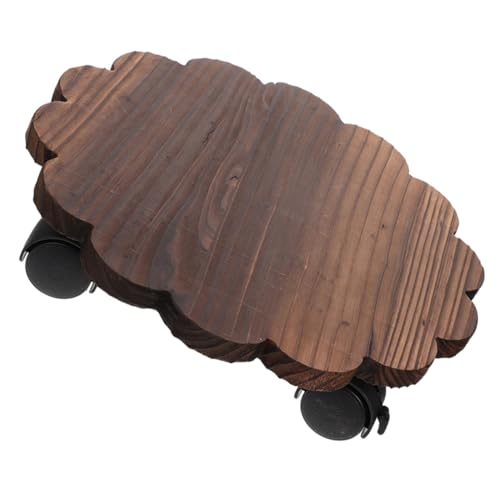 HANABASS Rollender Pflanzenständer mit Rädern Mobiler Blumentopf Halter für und Außen Tragfähiger Pflanzenroller für Schwere Töpfe mit Bremsen Transportbrett für Gartenpflanzen HANABASS Rollender Pflanzenständer mit Rädern Mobiler Blumentopf Halter für und Außen Tragfähiger Pflanzenroller für Schwere Töpfe mit Bremsen Transportbrett für Gartenpflanzen von HANABASS