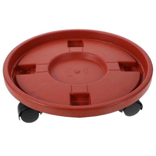 HANABASS Runder Pflanzenroller mit Verstärktem Universalrad Robustes Blumentopf Tablett für Innen und Außen und Belastbar Geeignet für Blumentöpfe Große Vasen und Pflanzgefäße HANABASS Runder Pflanzenroller mit Verstärktem Universalrad Robustes Blumentopf Tablett für Innen und Außen und Belastbar Geeignet für Blumentöpfe Große Vasen und Pflanzgefäße von HANABASS