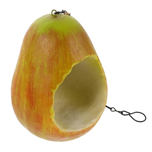 HANABASS Sittiche Im Freien Papageien Große Verandabäume Für Den Außenbereich Niedliche Dekoration Für Den Hinterhof Erdnussförmiger Perlenhalter Fußvogel Obstschale Spatzenbaum von HANABASS