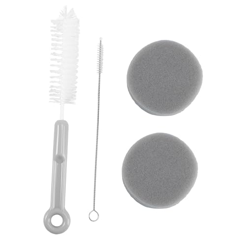 HANABASS Tierfreundliches Reinigungsset für Katzentrinkbrunnen mit Schwamm und Bürsten Praktisch für Schwer Zugängliche Stellen für Katzen Hundetrinkbrunnen Pflegt Sauberes Trinkwasser von HANABASS