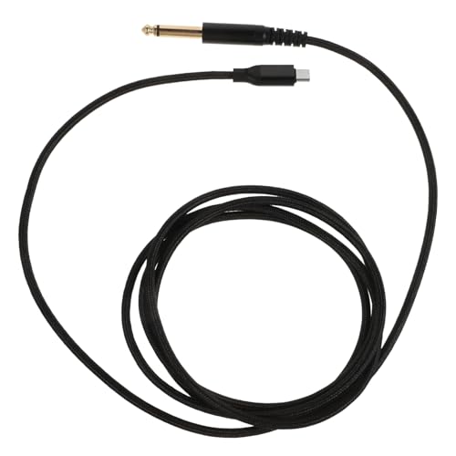 HANABASS USB C zu Gitarrenkabel Hochwertiges Audio Verbindungskabel für Elektrische Gitarren Kompaktes und Tragbares Aufnahmekabel mit Plug And Play ohne Treiber für Musiker und Aufnahmen HANABASS USB C zu Gitarrenkabel Hochwertiges Audio Verbindungskabel für Elektrische Gitarren Kompaktes und Tragbares Aufnahmekabel mit Plug And Play ohne Treiber für Musiker und Aufnahmen von HANABASS