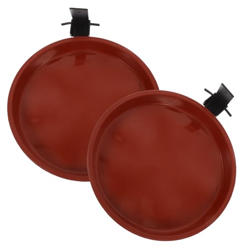 HANABASS Vogelfütterer Samen Material Birdfeeder Im Freien Hummingbird Feeder Saucer Platte Gericht Tablett Futterspender Mit Füttern Futterbecken Für Vögel Bird Feeder Plastic Rot Pp von HANABASS
