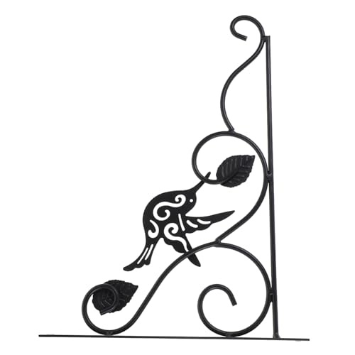 HANABASS Wand Pflanzenhalter Rostfreiem Eisen Langlebiger Wandhaken für Balkon und Wohnzimmer Einfache Korrosionsbeständig Vielseitiger Hängekorb Halter für Blumentöpfe und Deko HANABASS Wand Pflanzenhalter Rostfreiem Eisen Langlebiger Wandhaken für Balkon und Wohnzimmer Einfache Korrosionsbeständig Vielseitiger Hängekorb Halter für Blumentöpfe und Deko von HANABASS