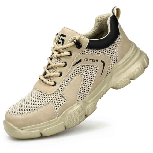 HANCHE Insulated 10kv Protective Work Shoes, Comfortable and Breathable Electrician Shoes, Labor Insurance Shoes, Male Anti-Smash Anti-Puncture Safety Shoes(EU 42.5) von HANCHE