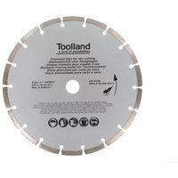 Toolland - diamant-trennscheibe - 230 mm - segmentiert von TOOLLAND