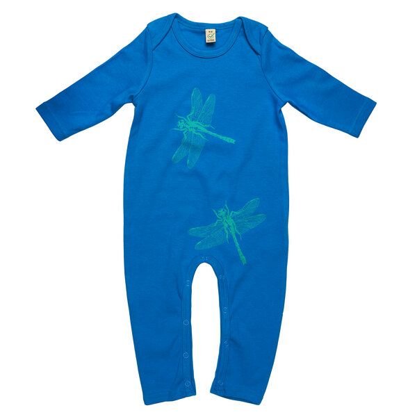 HANDGEDRUCKT "3Azurjungfern" Baby Jumpsuit von HANDGEDRUCKT