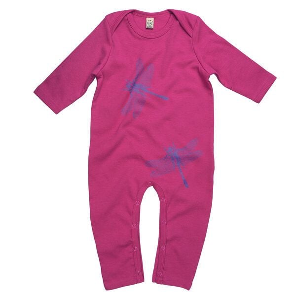 HANDGEDRUCKT "3Azurjungfern" Baby Jumpsuit von HANDGEDRUCKT