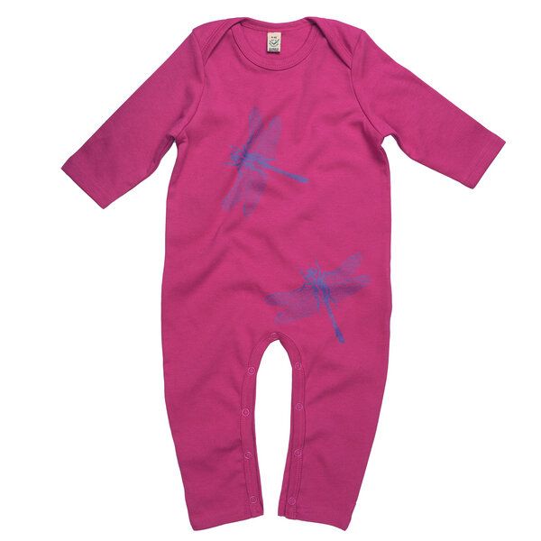 HANDGEDRUCKT "3Azurjungfern" Baby Jumpsuit von HANDGEDRUCKT