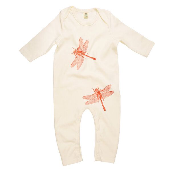 HANDGEDRUCKT "3Azurjungfern" Baby Jumpsuit von HANDGEDRUCKT