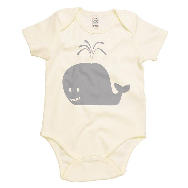 HANDGEDRUCKT "Wal" Baby Body HANDGEDRUCKT "Wal" Baby Body von HANDGEDRUCKT