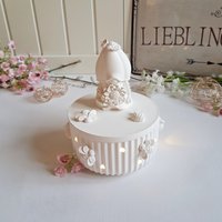 Beton Raysin Deko, Lichter Licht Dose - Glühwürmchen Frühling Sommer Deko/Für Dein Zuhause Beleuchtet von HANDGEMACHTvonTHELKA