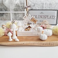 Herbstdeko - Herbstzauber Mit Kürbis & Pilzen, Geschenk Herbst Holz Raysin Deko | Idee Handgemacht Herbstdeko - Herbstzauber Mit Kürbis & Pilzen, Geschenk Herbst Holz Raysin Deko | Idee Handgemacht von HANDGEMACHTvonTHELKA
