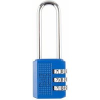 Handlock - Handschloss-Kombinationsschloss 3 Zahlen 30 mm a/l blau von HANDLOCK