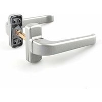 Alfa Dyser - Silbernes Aluminium-Griffschloss mit umkehrbarem Schild von ALFA DYSER