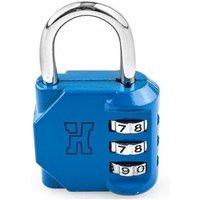 Handlock - Zahlenschloss mit 3 Ziffern, 30 mm, blau von HANDLOCK