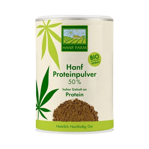 Hanf Farm BIO Hanfprotein 50% – pflanzliche Eiweißpower für Sportler von HANF FARM