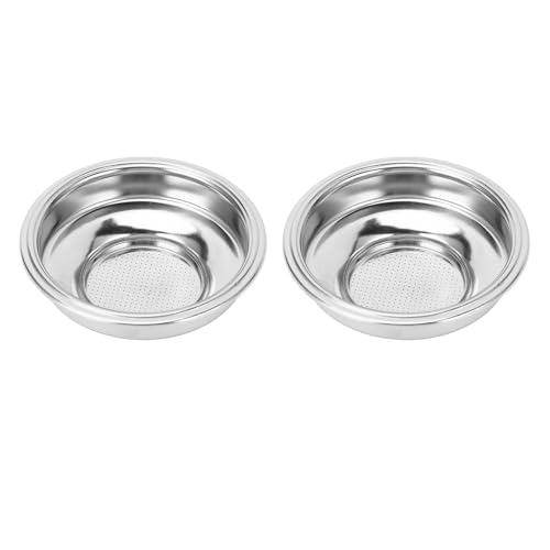 Edelstahl Doppelschicht -Kaffeefilterkorb für 58 mm Griff tragbar und leicht von HANHEFLY