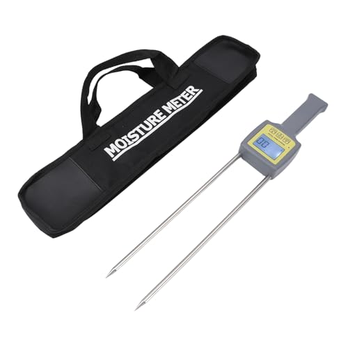 Getreidefeuchtigkeitstester LED -Backbeleuchtung LCD -Anzeige automatischer Ausschalten Long Sonde Tragbares digitales Getreidefeuchtigkeitsmessgerät Getreidefeuchtigkeitstester LED -Backbeleuchtung LCD -Anzeige automatischer Ausschalten Long Sonde Tragbares digitales Getreidefeuchtigkeitsmessgerät von HANHEFLY