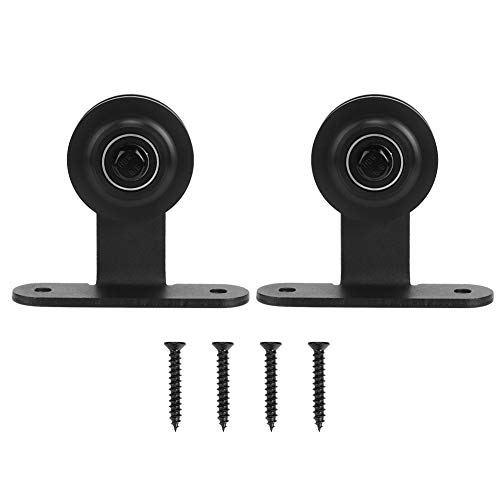 Gewächshaustür-Hängeschienenrad-Hardware Robuster Schiebetürschienensatz aus Kohlenstoffstahl Scheunenschiebetüren von HANHEFLY