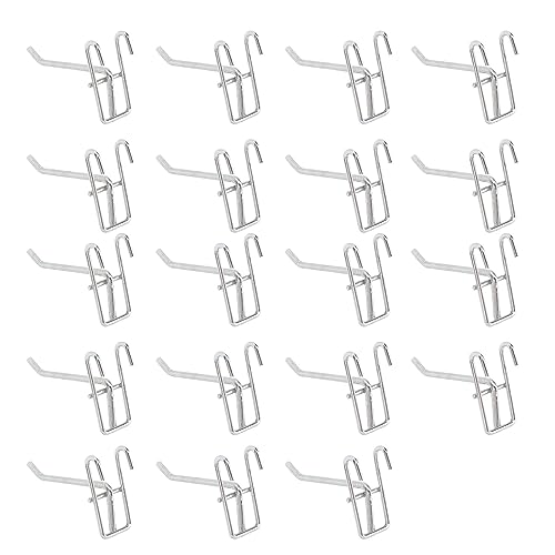 Gridwall Displays Hooks 15pcs Edelstahl -Panel -Haken Starke Stabilität für Handelsgeschäft Garagen von HANHEFLY