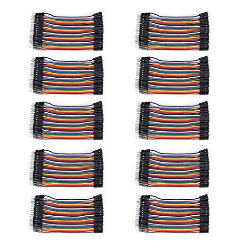 HANHEFLY 10pcs Sprungdraht Kunststoff Verbindungskabel Männlich Frauen 2.54 mm Computer Elektronikzubehör HANHEFLY 10pcs Sprungdraht Kunststoff Verbindungskabel Männlich Frauen 2.54 mm Computer Elektronikzubehör von HANHEFLY