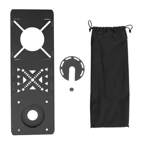 HANHEFLY Camping Table Board Stahlkonstruktion Erweiterbares Funktionalität sichere Stabilität für Outdoor -Abenteuer von HANHEFLY