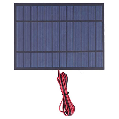 HANHEFLY Solar Power Modul Board 6W Polysilicon -Werkzeugversorgung mit rotem schwarzem Kabel für Solar -Rasenleuchten im Freien HANHEFLY Solar Power Modul Board 6W Polysilicon -Werkzeugversorgung mit rotem schwarzem Kabel für Solar -Rasenleuchten im Freien von HANHEFLY
