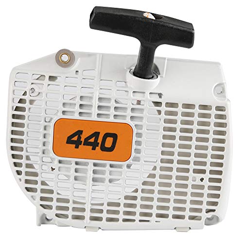 HANHEFLY Starter Pull Start für 044 046 MS440 MS460 Kettensäge, Robustes Kunststoffmaterial von HANHEFLY