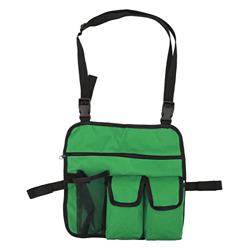 HANHEFLY Strandstuhl Armlehnenbeutel Tragbarer Multi -Taschen -Organisator für Outdoor -Aktivitäten (Grün) von HANHEFLY