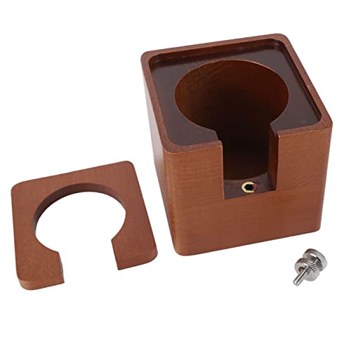 Kaffeemanipulationshalter Universal Food Secure Holzkaffeefilter Manipulationsständer tragbar und stabil für Home Barista von HANHEFLY