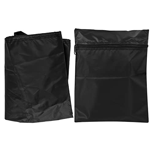 Rundes BBQ Grillabdeckung Wasser verhindern stabil bequemer Gas -Elektrogrillschutz Schwarz Schwarz Rundes BBQ Grillabdeckung Wasser verhindern stabil bequemer Gas -Elektrogrillschutz Schwarz Schwarz von HANHEFLY