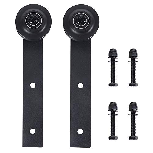 Scheunentür US Farm Hardware -Zubehör Gleittür Gleis Schiene Schwangerscheibe Roller Roller von HANHEFLY