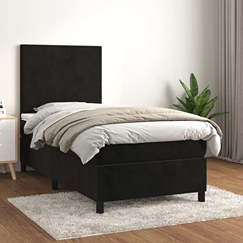 HANJIEFACAI 2-Sitzer Gartensofa mit Kissen Anthrazit PP Rattangartenmöbel Set balkonmöbel Kleiner Balkon sitzgarnitur Garten terassenmöbel außenGeeignet für Gartenterrassen von HANJIEFACAI