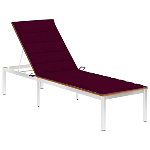 HANJIEFACAI 3-Sitzer-Gartensofa mit Dunkelgrauen Auflagen Massivholz Akaziebalkonmöbel balkonmöbel Kleiner Balkon gartenmöbel sitzgarnitur gartenGeeignet für Gartenterrassen von HANJIEFACAI